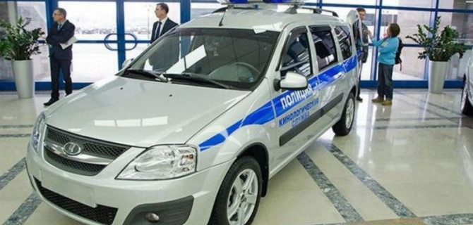 «АвтоВАЗ» представил универсал Lada Largus для полиции