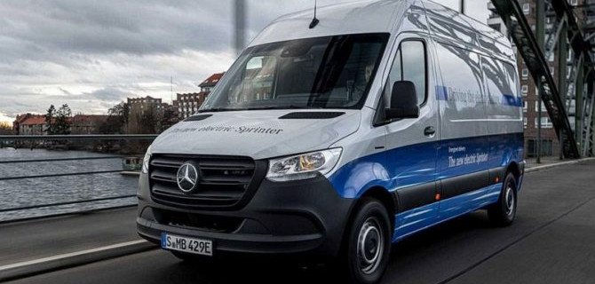 Представлен электрический Mercedes-Benz Sprinter