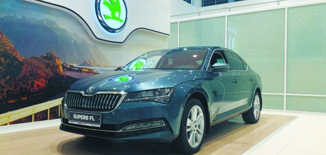 Обновленный ŠKODA SUPERB в наличии в ŠKODA АВТОРУСЬ ПОДОЛЬСК 