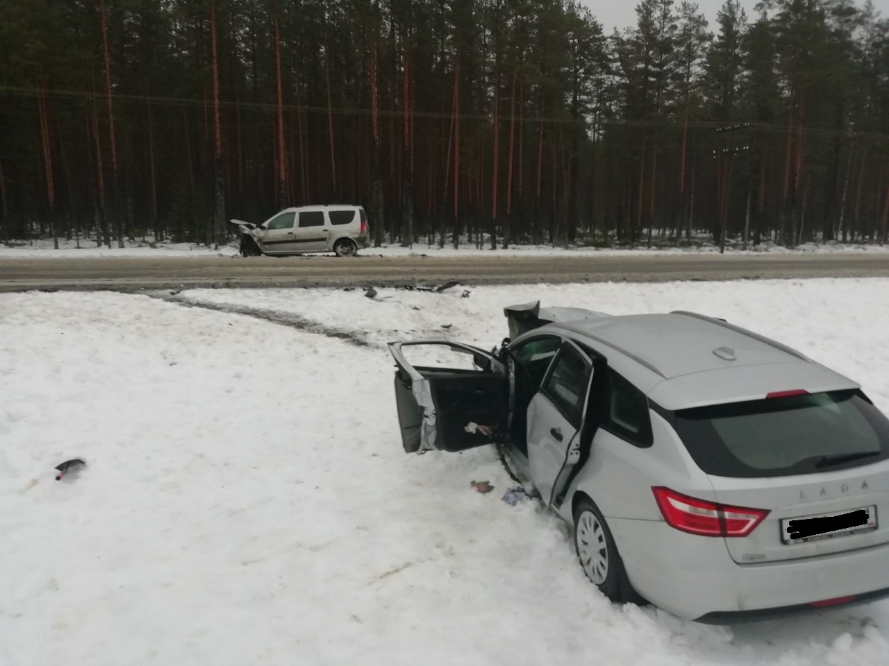 Четыре человека пострадали в ДТП на трассе «Кола» (2)