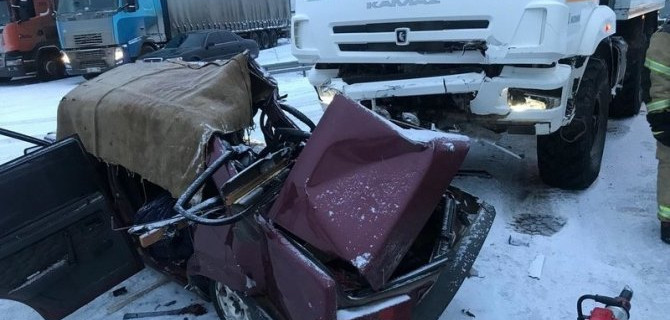 Три человека погибли в ДТП в Братске