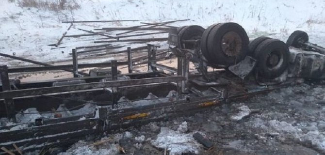 Водитель КамАЗа погиб в ДТП в Татарстане