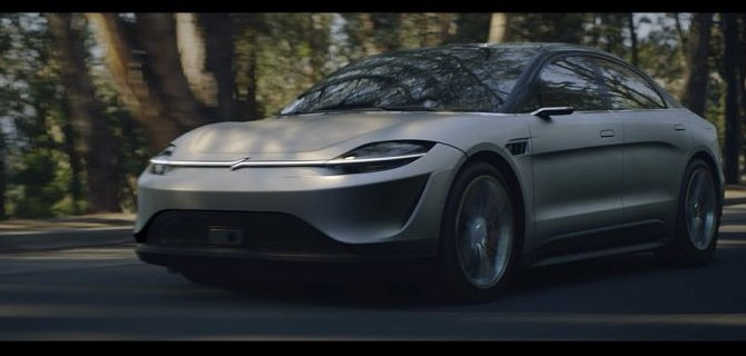 В Sony создали концептуальный электромобиль