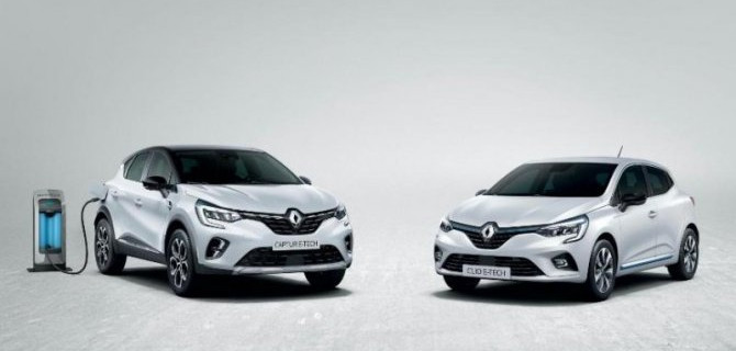 Представлены два гибридомобиля Renault