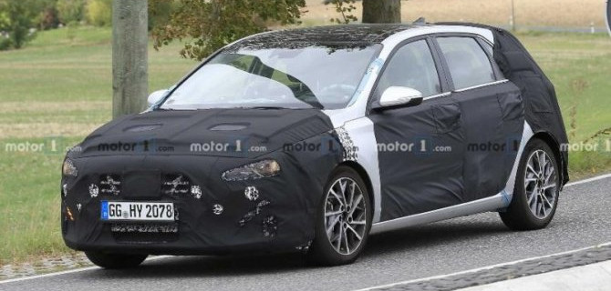 На испытания выехал новый Hyundai i30