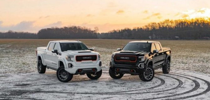 Пикап GMC Sierra получил спецверсию в честь мотоциклов Harley-Davidson