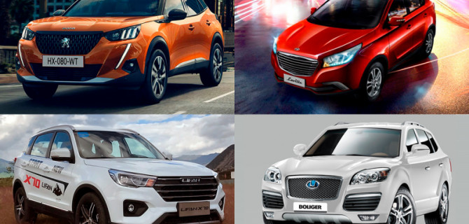 Топ-10 кроссоверов, которых не продано в России даже 250 экземпляров за год