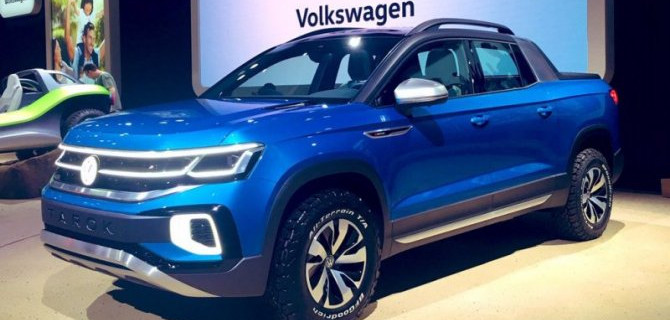 Создан пикап на базе Volkswagen Tiguan