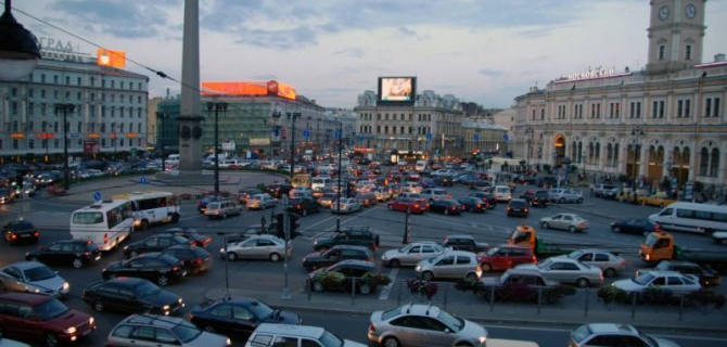 В Санкт-Петербурге предложили разгрузить центр города от автомобилей