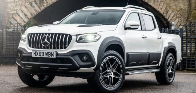 Пикап Mercedes-Benz получил брутальный тюнинг