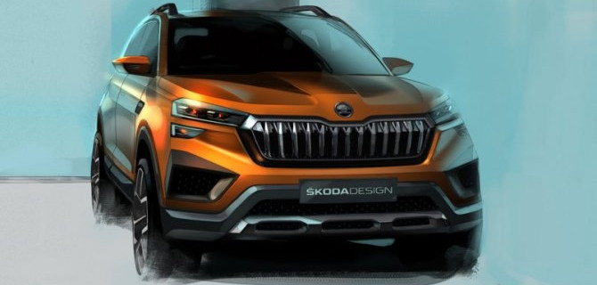 В интернете появились изображения нового кроссовера Skoda