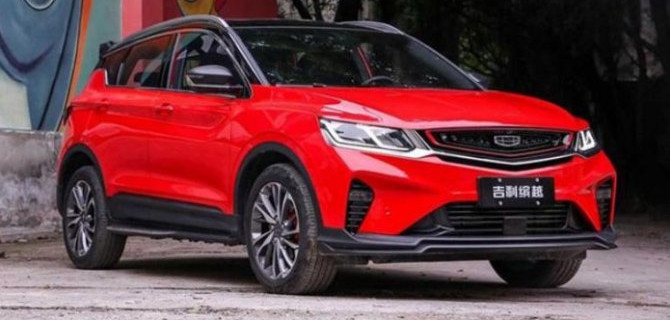 Geely Coolray приехал в Россию