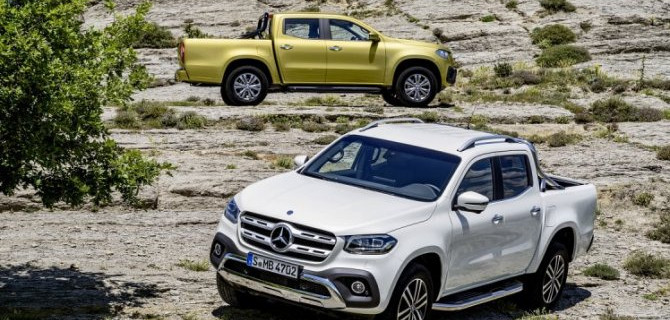 В России отзывают пикапы Mercedes-Benz