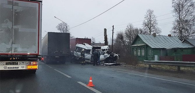 В Нижегородской области в ДТП с автобусом погиб человек