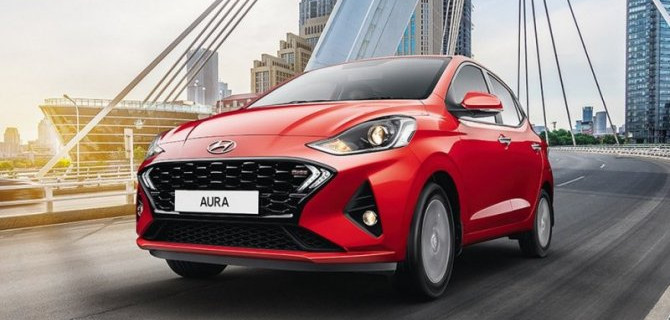 Седан Hyundai Aura поступил в продажу