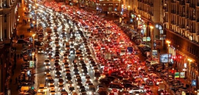 Москвичи стали меньше ездить на личных машинах