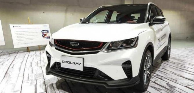 В России начат приём заказов на Geely Coolray