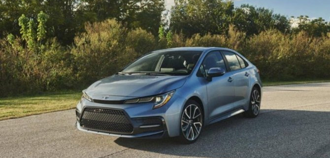 В России запатентована «американская» версия Toyota Corolla