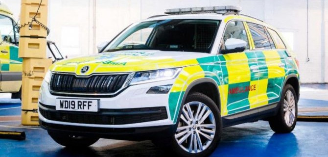 Skoda Kodiaq стал каретой «Скорой помощи»