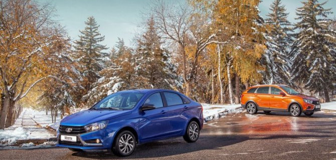 Стала известна цена «зимней» Lada Vesta