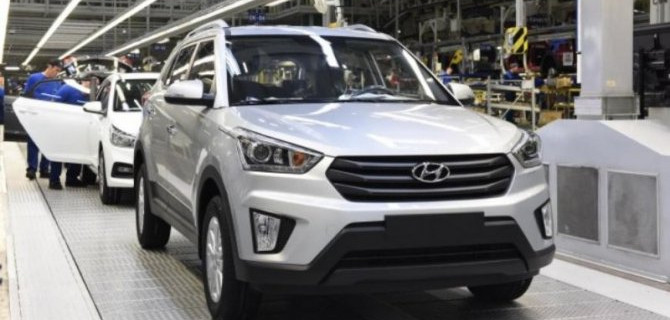 В России зафиксирован спад объёмов выпуска машин