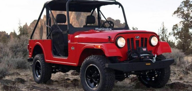 Внедорожник Mahindra Roxor сменил дизайн