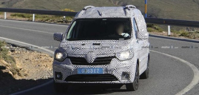 Начались испытания обновлённого Renault Kangoo