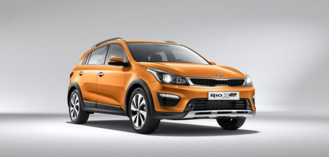 В Санкт-Петербурге замечен новый KIA Rio X-Line