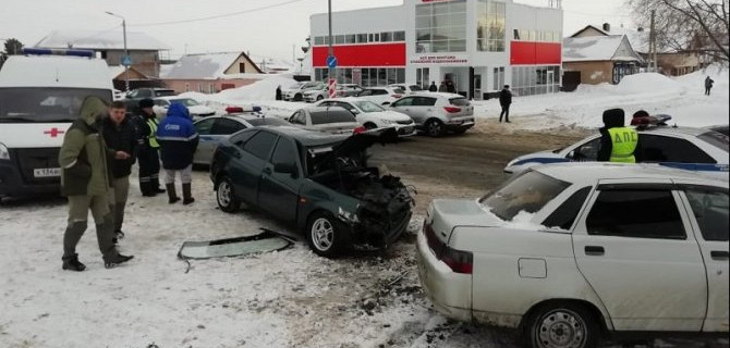 Два человека пострадали в ДТП в Оренбурге