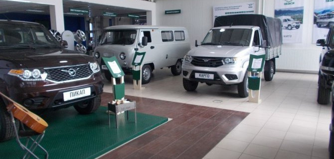 УАЗ почти на треть увеличил экспорт своих машин