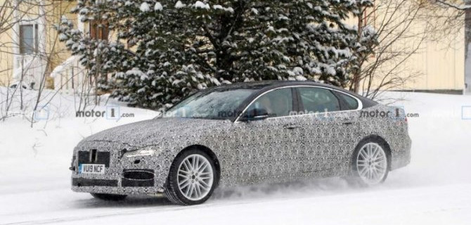 На дорогах замечен «мул» нового Jaguar XF