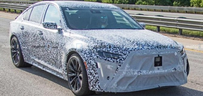 Обновлённый Cadillac CT5-V: появились свежие данные
