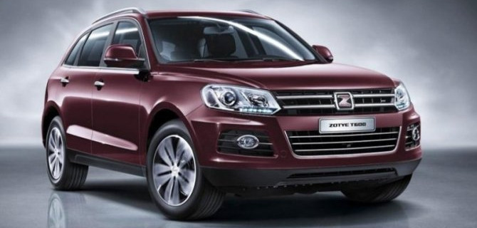 В России поднялись цены на кроссоверы Zotye