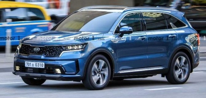 Новый KIA Sorento лишился маскировки