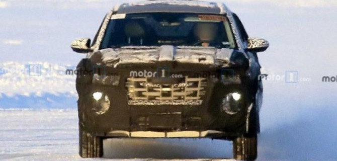 Началось тестирование пикапа Hyundai Santa Cruz