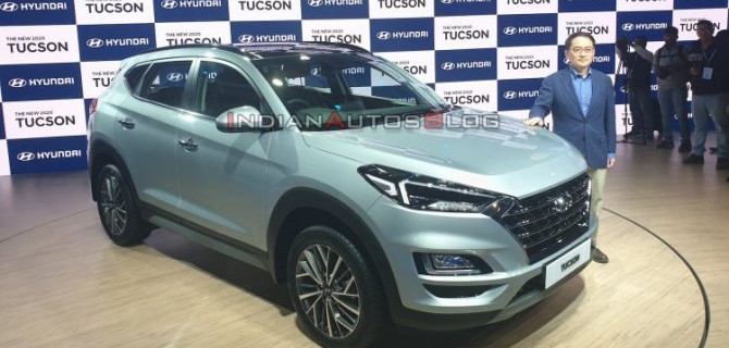 Auto Expo 2020: Hyundai Tucson прошёл рестайлинг