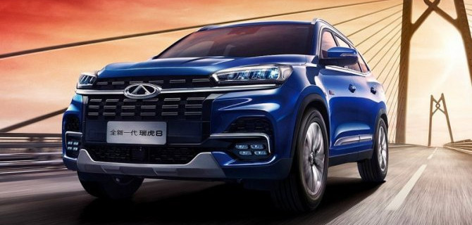 Chery Tiggo 8 для России: стало известно больше
