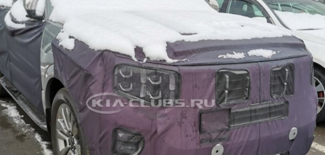 В Москве замечены новые KIA Mohave