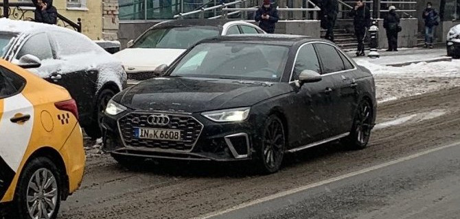 В Москве замечен новый Audi S4