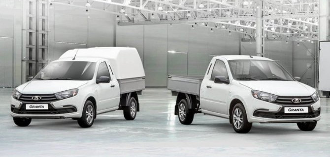 Пикапу Lada Granta увеличат грузоподъёмность