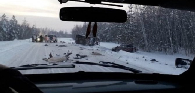 Три человека погибли в ДТП в Якутии