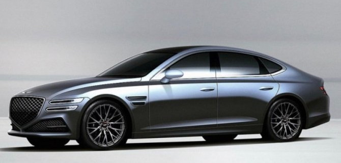 В России замечен новый Genesis G80