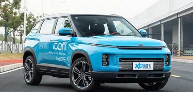 Начались продажи кроссовера Geely Icon