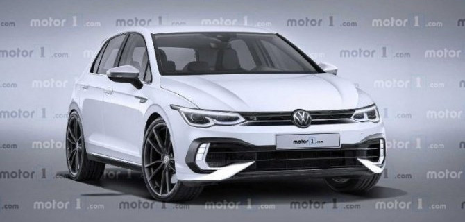 Как будет выглядеть новый Volkswagen Golf R?