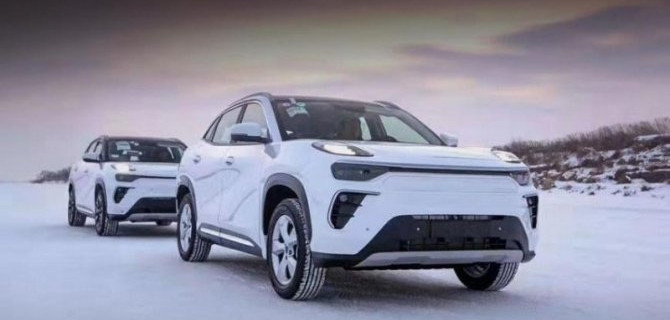 Электрокроссовер от Chery получил полный привод