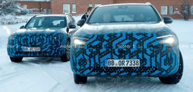 Mercedes-Benz тестирует новые электромобили