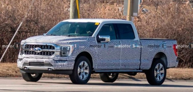 На дорогах замечен новый Ford F-150