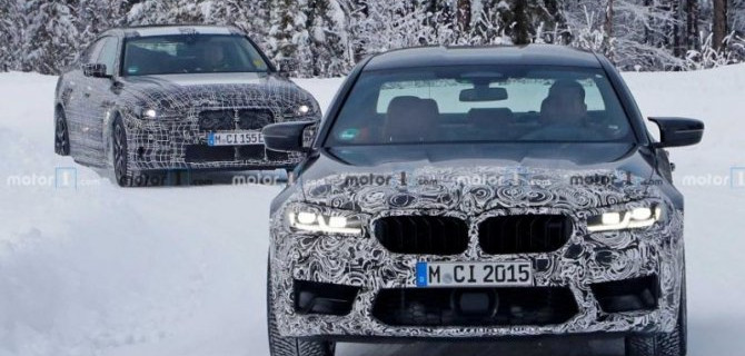 В Швеции тестируется новый BMW M5