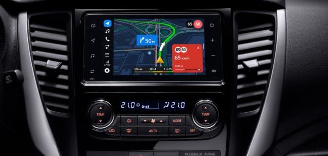 Mitsubishi Outlander и Pajero Sport в базовом оснащении получат «Яндекс.Авто»