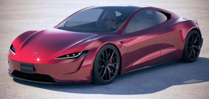 Чем похвалится Tesla Roadster?